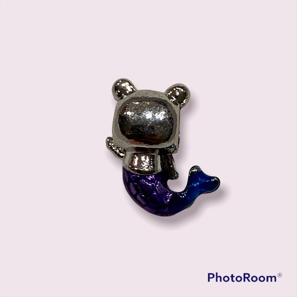 NEW•Silver 925 Kitty Mermaid DIY charm - Picture 5 of 8